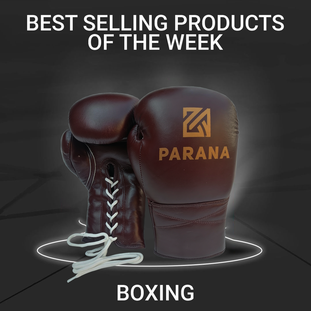 PARANA SUPREME FIGHT LACE UP LUXURY BOXING GLOVES - OXBLOOD